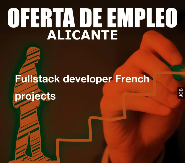 Fullstack developer French projects