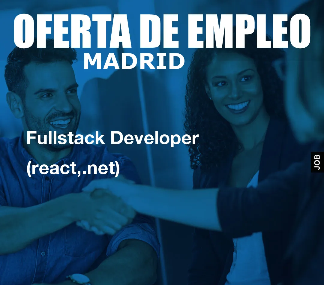 Fullstack Developer (react,.net)