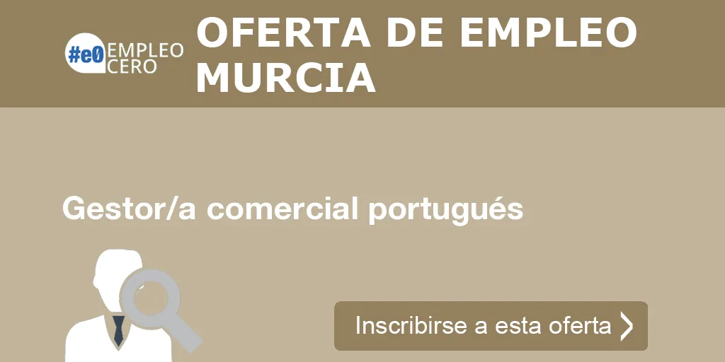 Gestor/a comercial portugués