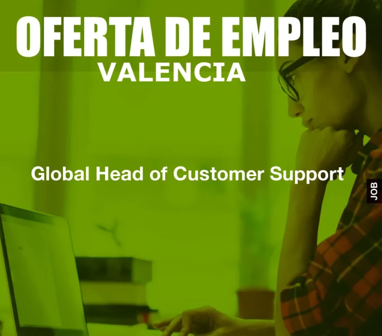 Global Head of Customer Support