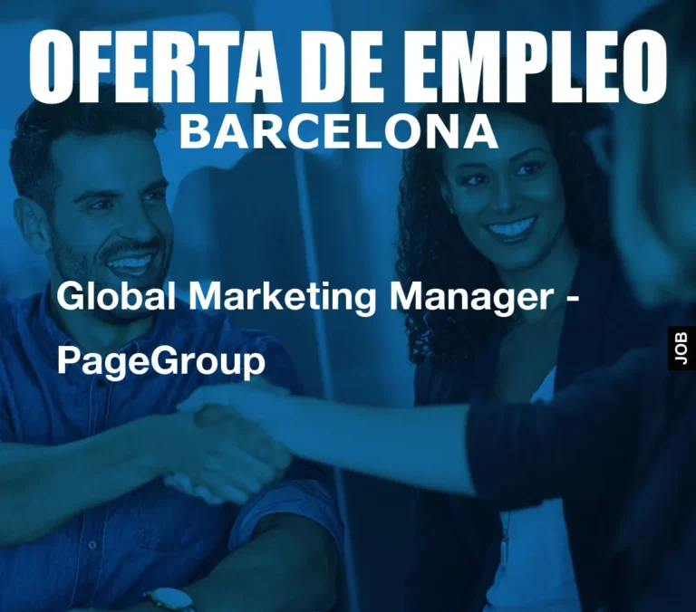 Global Marketing Manager – PageGroup