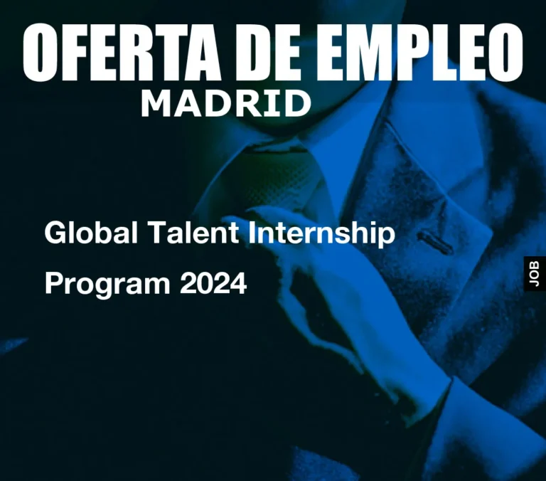 Global Talent Internship Program 2024