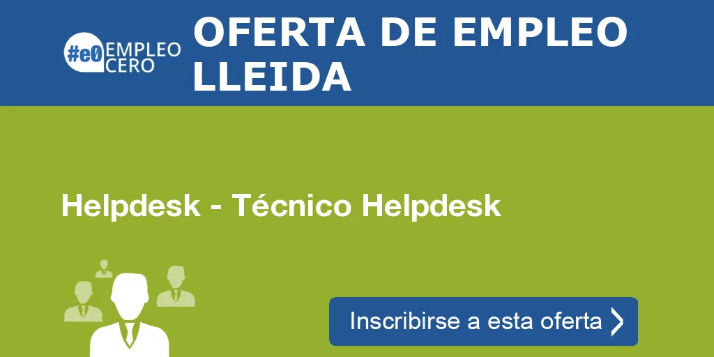 Helpdesk - Técnico Helpdesk