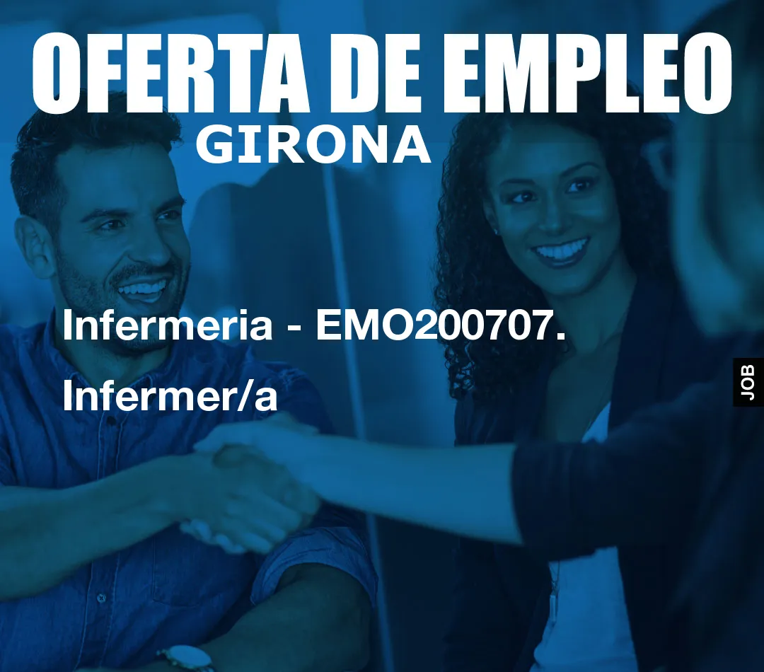 Infermeria – EMO200707. Infermer/a