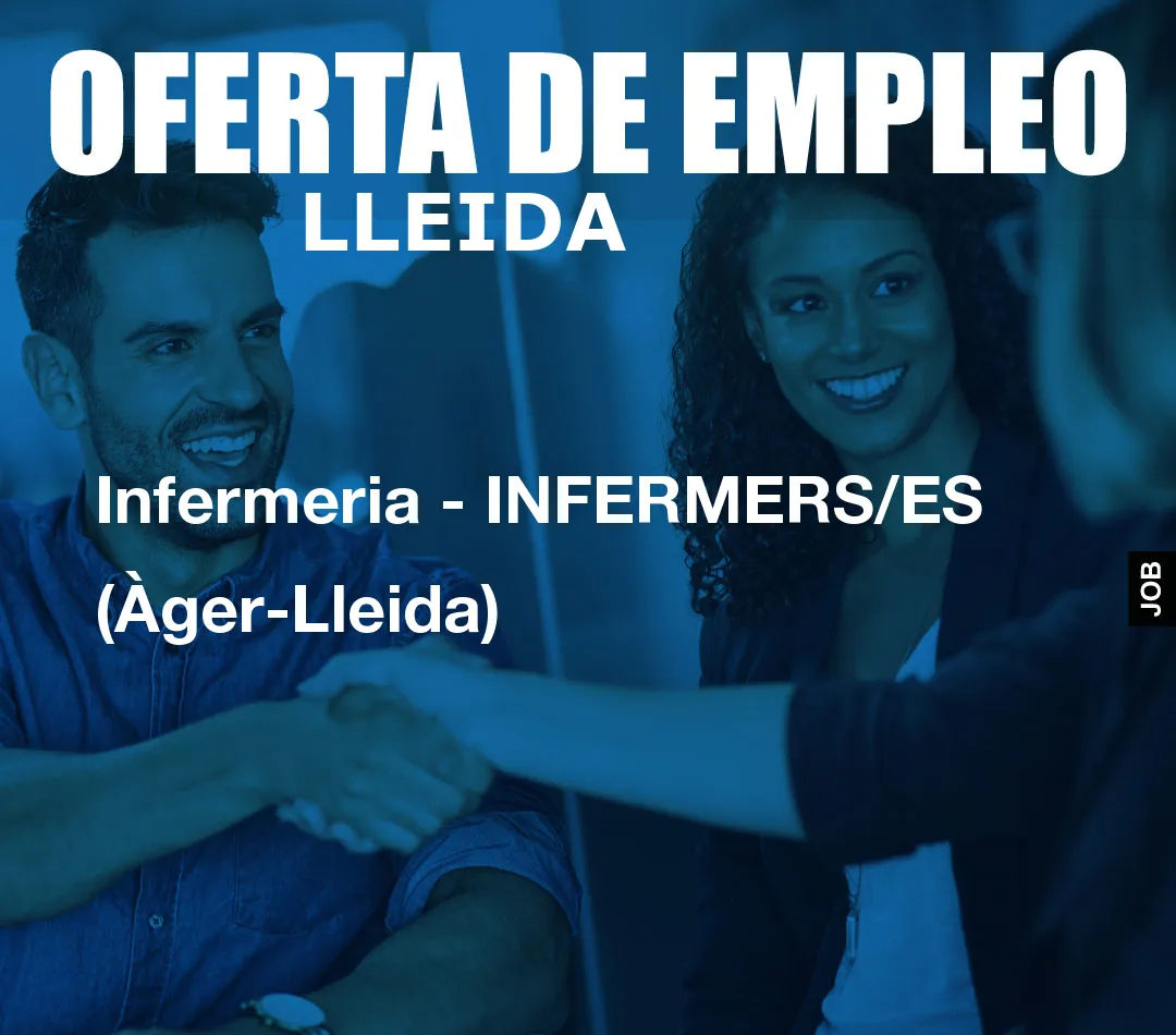 Infermeria - INFERMERS/ES (Àger-Lleida)