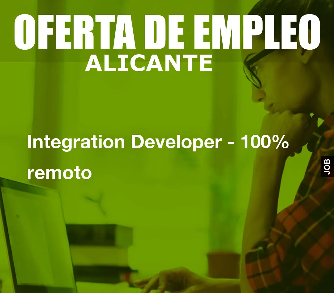Integration Developer - 100% remoto