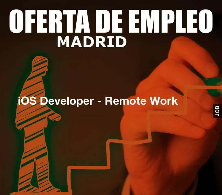 iOS Developer – Remote Work