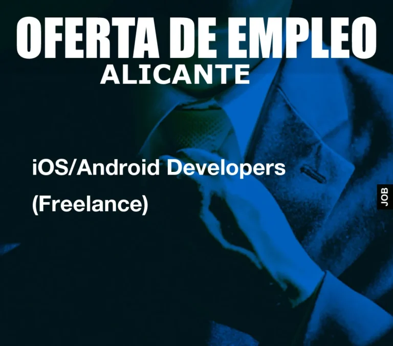 iOS/Android Developers (Freelance)