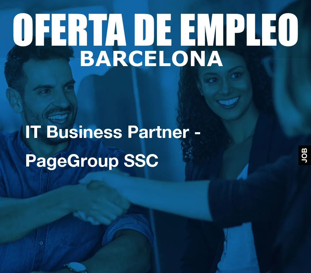 IT Business Partner - PageGroup SSC