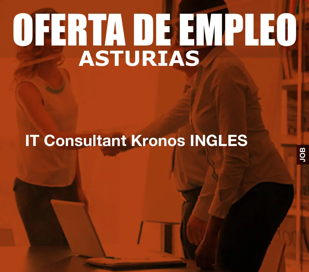 IT Consultant Kronos INGLES