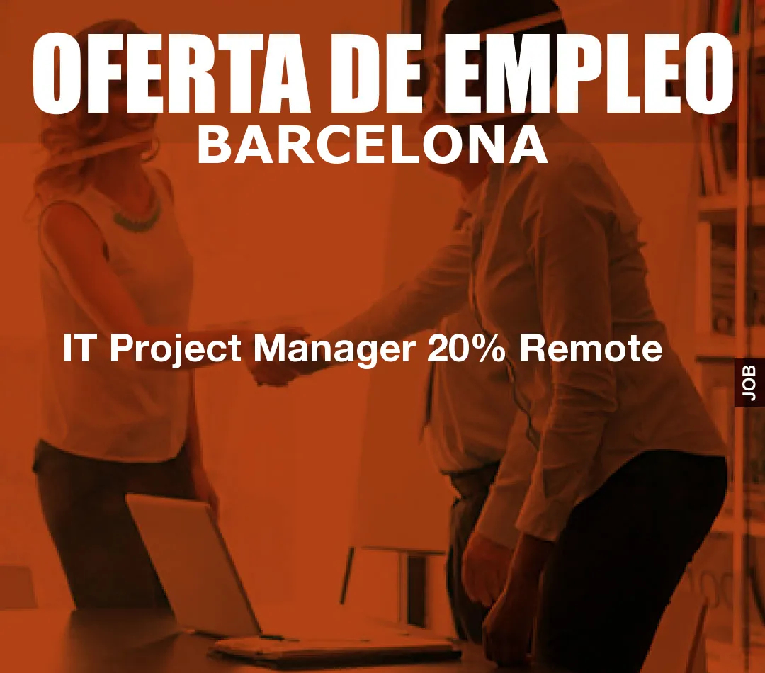 IT Project Manager 20% Remote