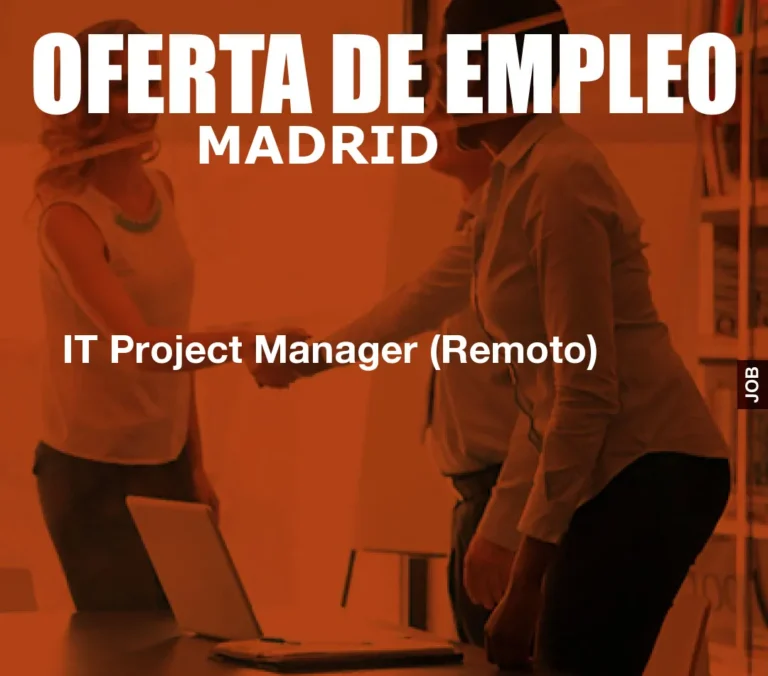 IT Project Manager (Remoto)