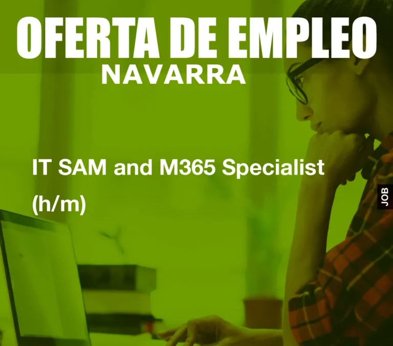 IT SAM and M365 Specialist (h/m)