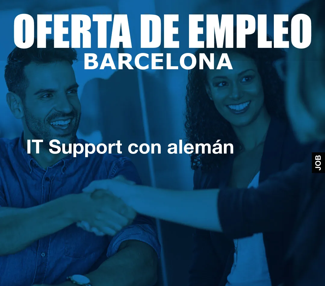 IT Support con alemán