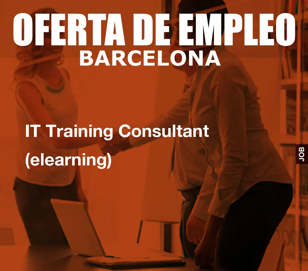 IT Training Consultant (elearning)