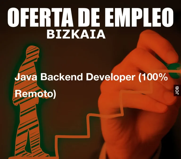 Java Backend Developer (100% Remoto)