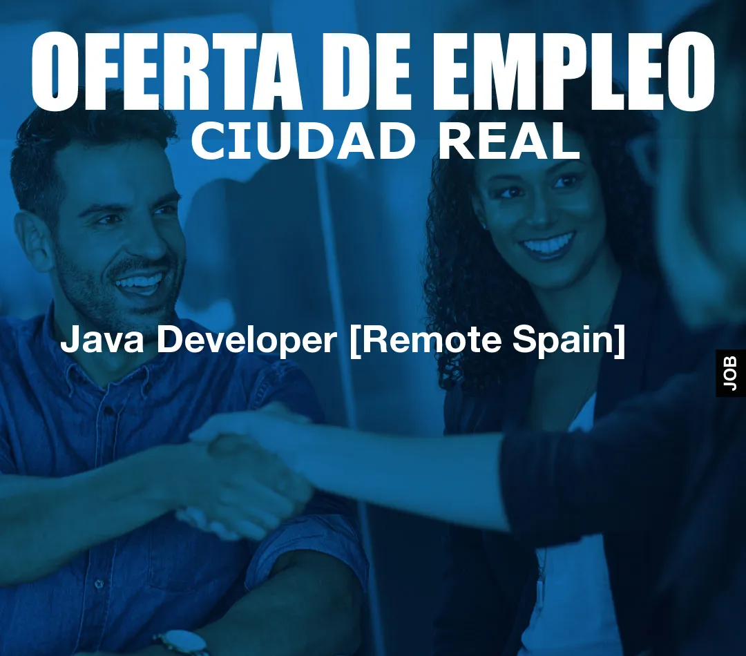 Java Developer [Remote Spain]