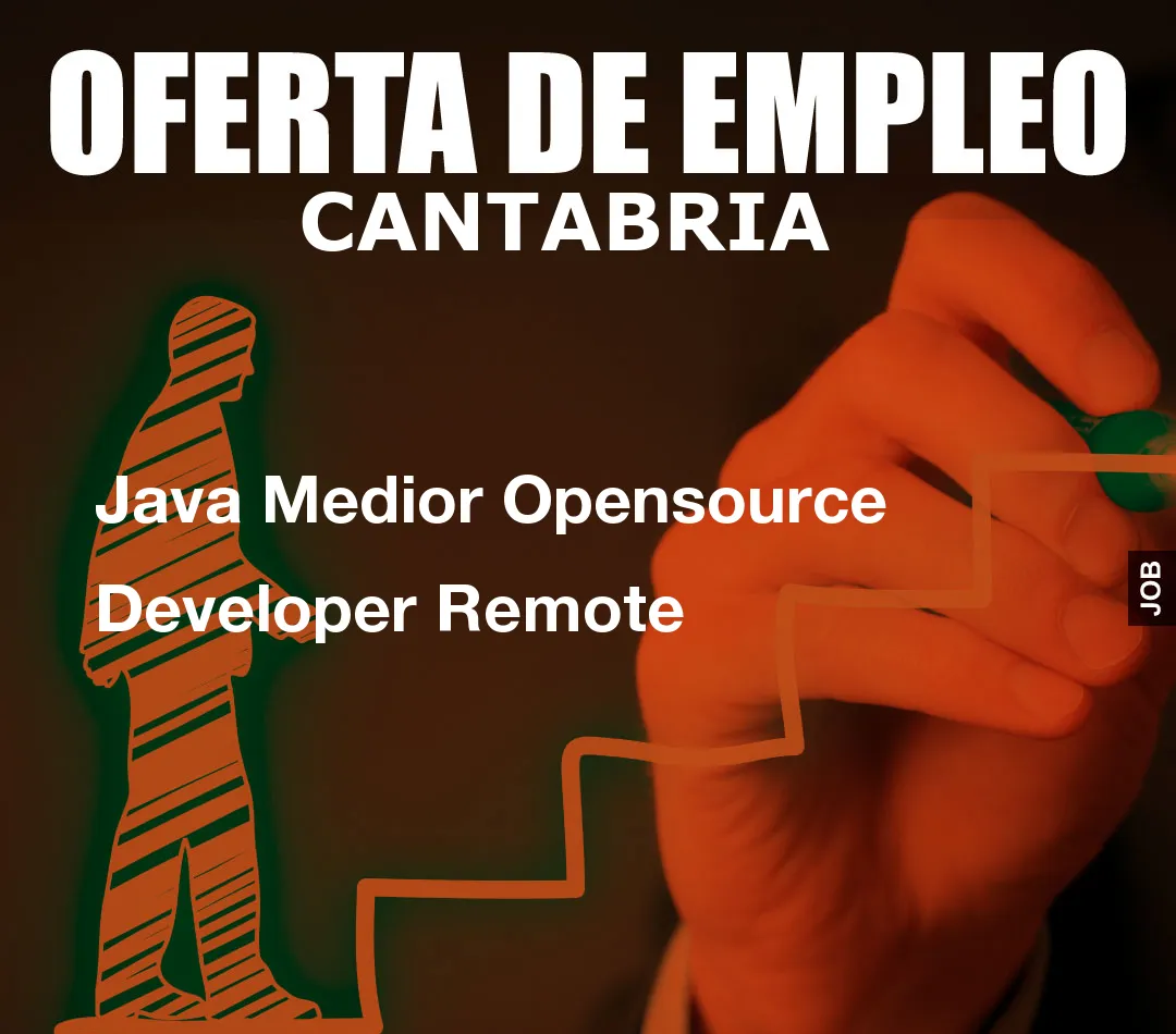 Java Medior Opensource Developer Remote