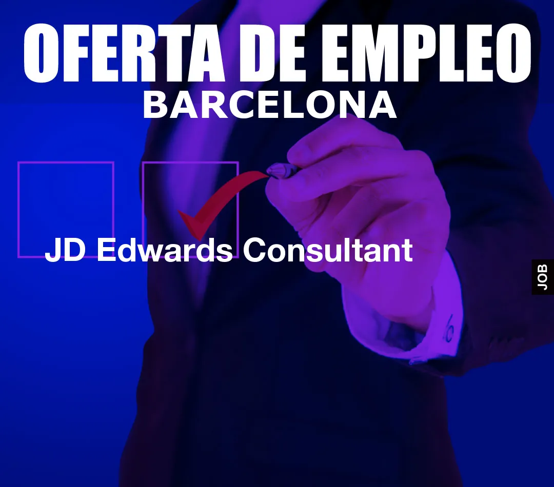 JD Edwards Consultant