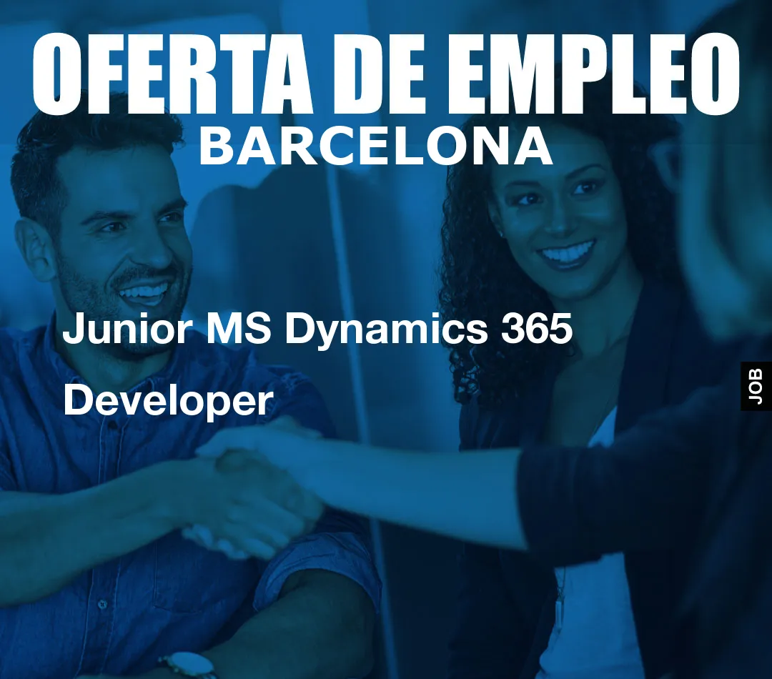 Junior MS Dynamics 365 Developer
