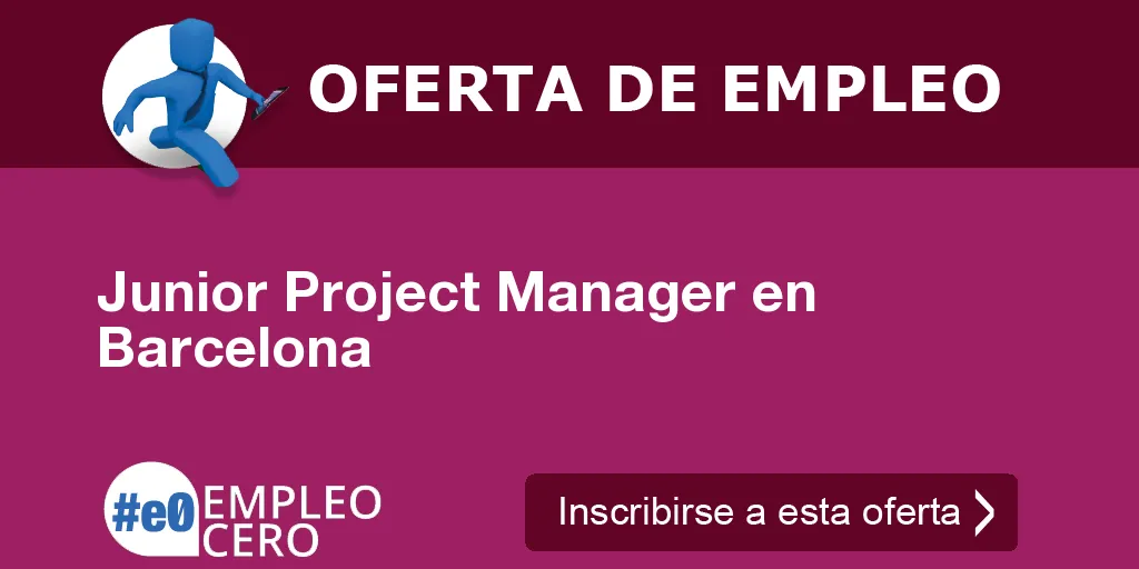 Junior Project Manager en Barcelona