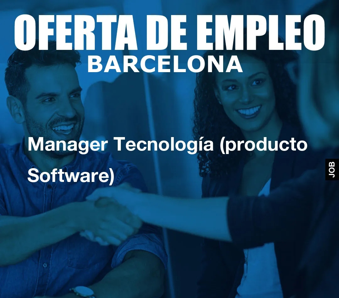 Manager Tecnología (producto Software)
