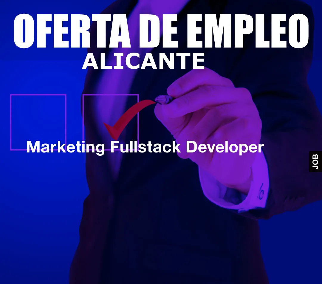 Marketing Fullstack Developer
