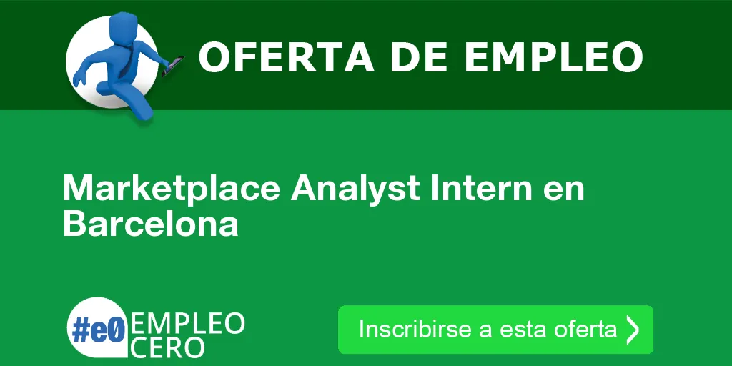 Marketplace Analyst Intern en Barcelona