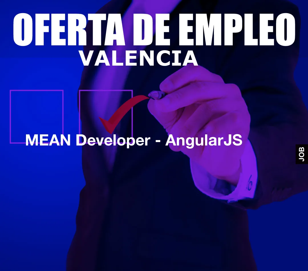 MEAN Developer – AngularJS
