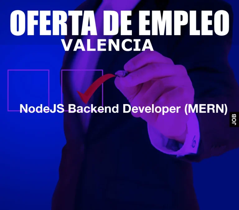 NodeJS Backend Developer (MERN)