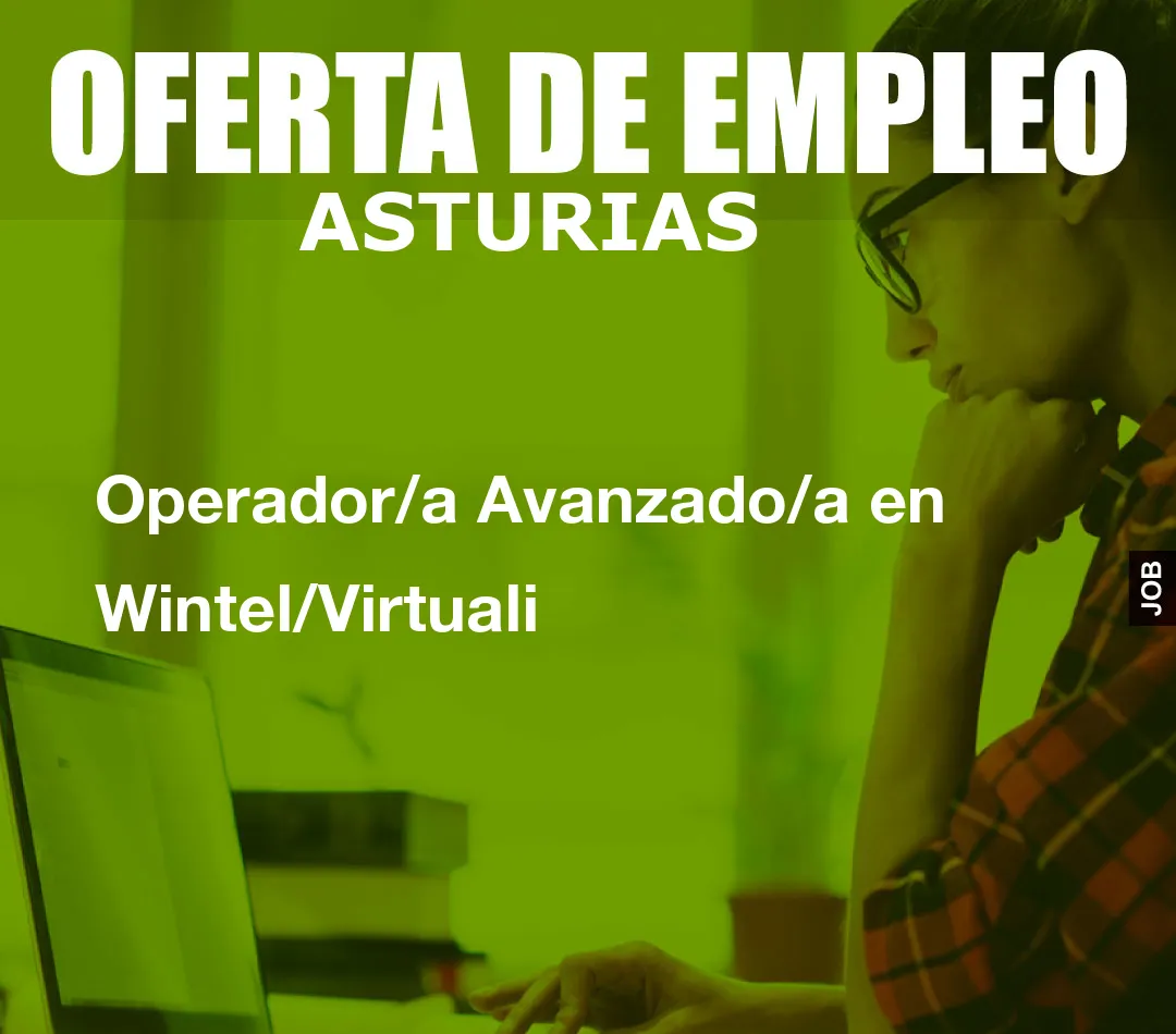 Operador/a Avanzado/a en Wintel/Virtuali