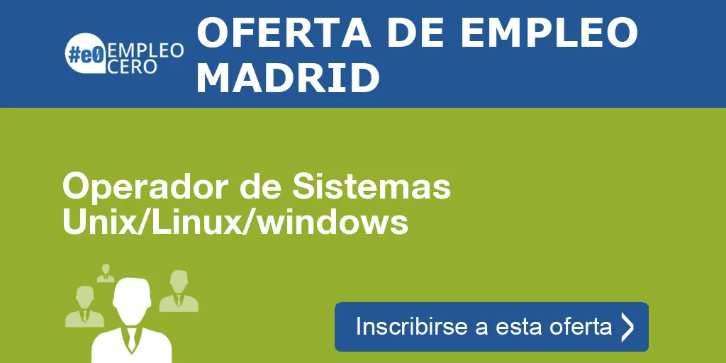 Operador de Sistemas Unix/Linux/windows