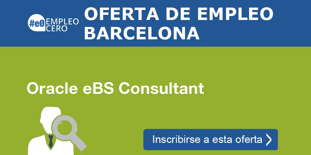 Oracle eBS Consultant
