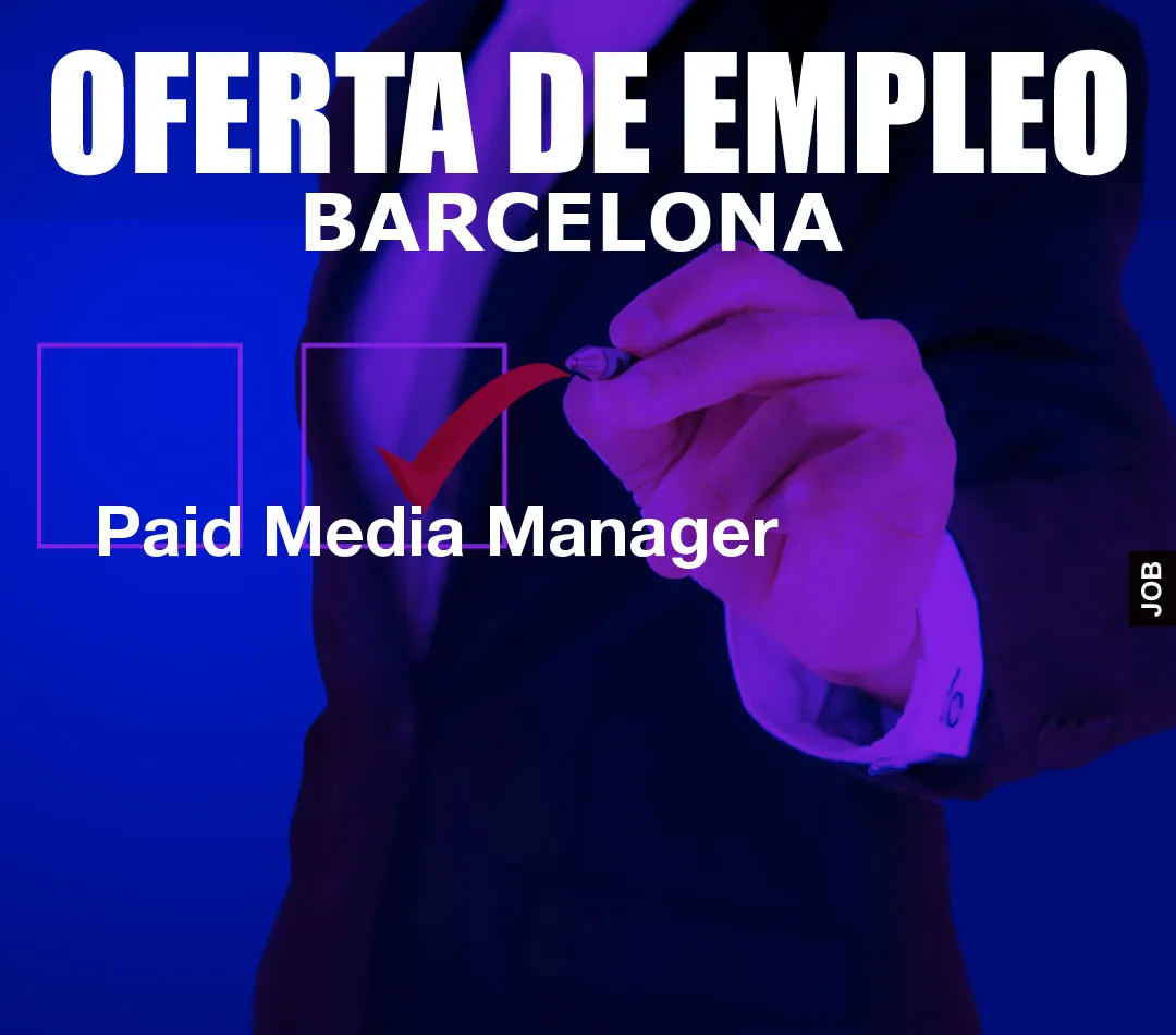 Paid Media Manager