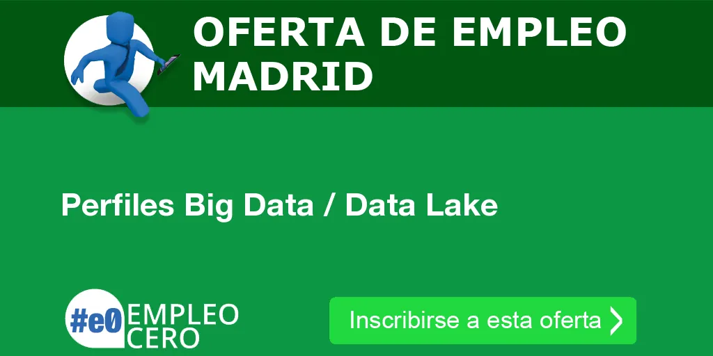 Perfiles Big Data / Data Lake