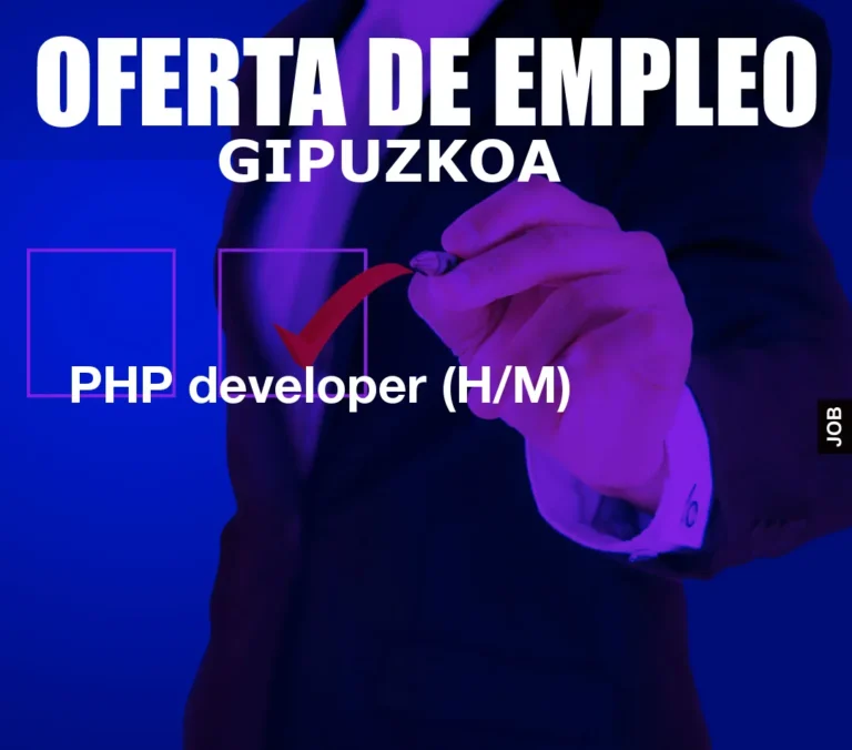 PHP developer (H/M)