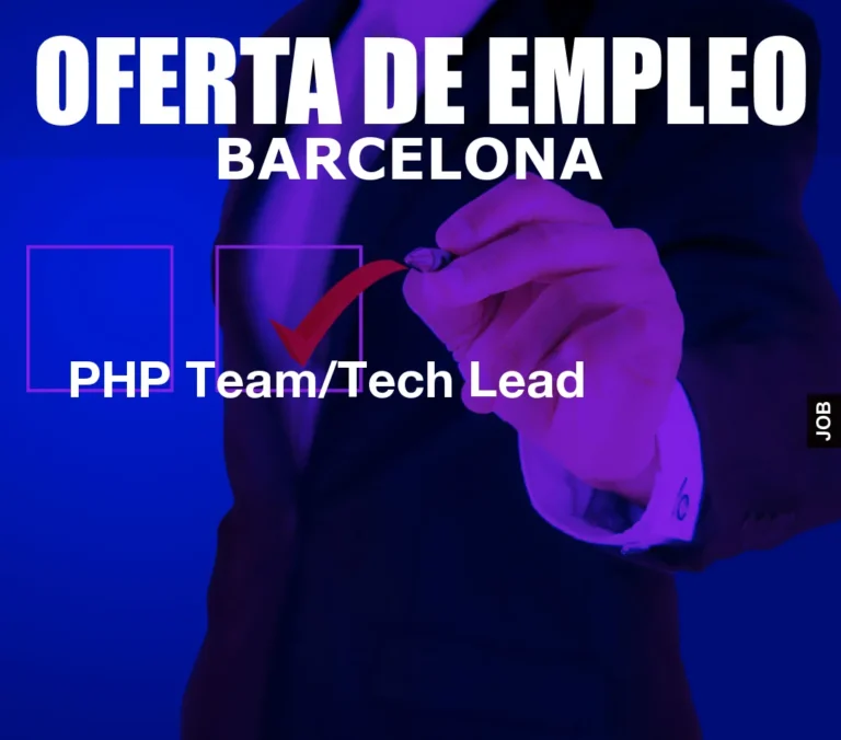 PHP Team/Tech Lead