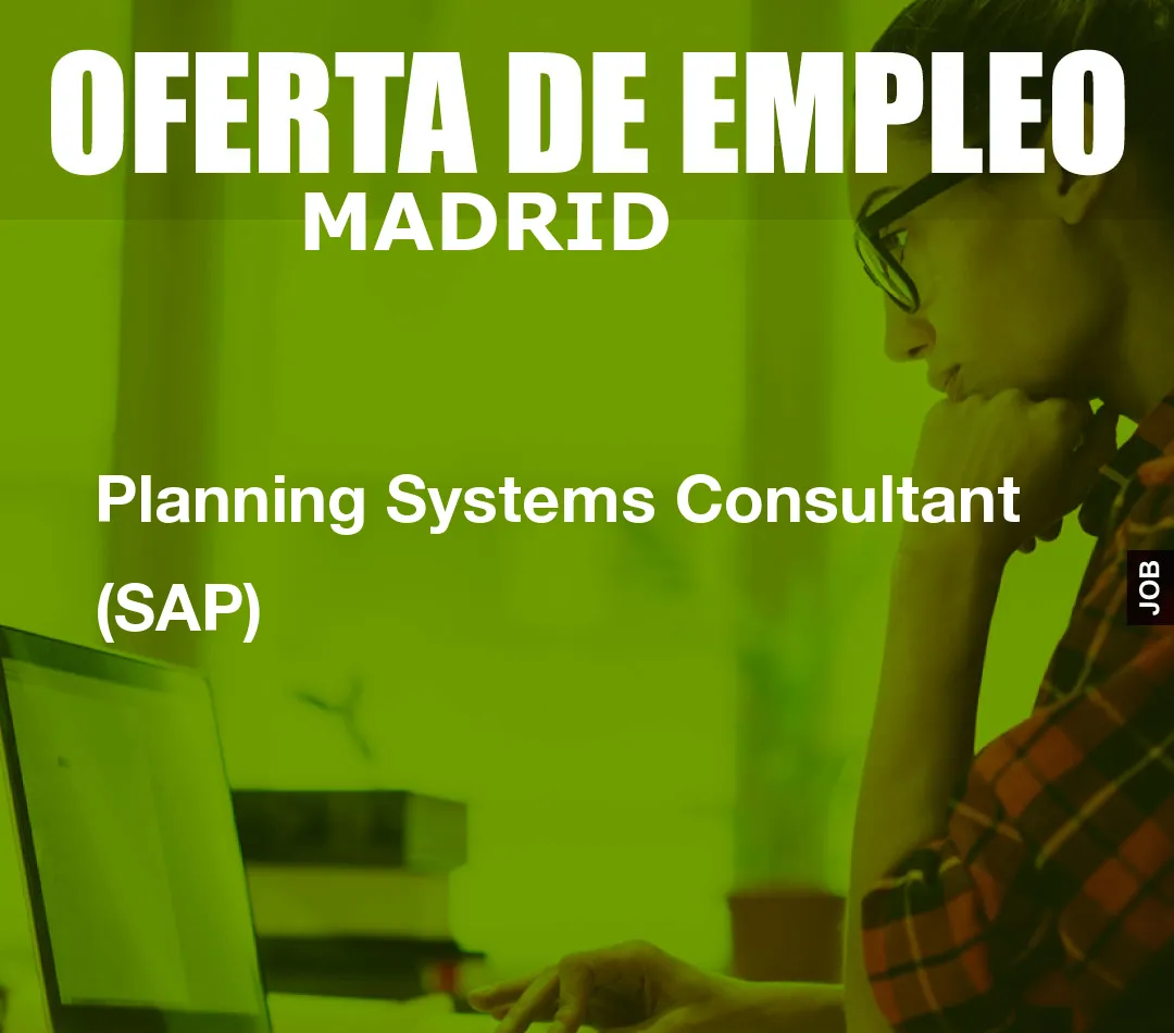 Planning Systems Consultant (SAP)