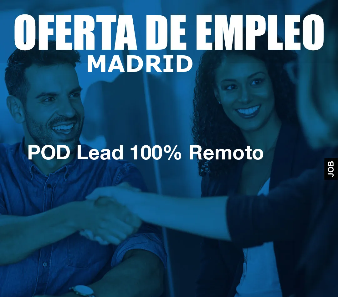 POD Lead 100% Remoto