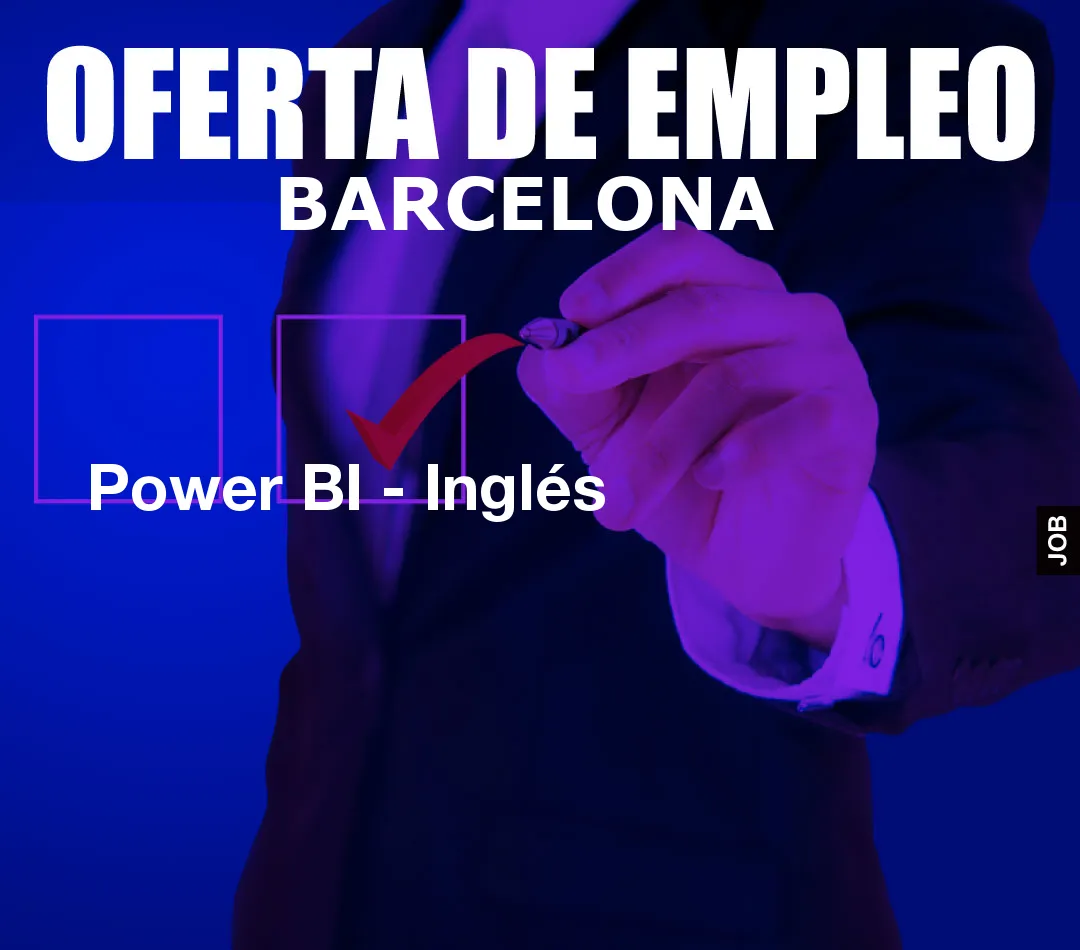 Power BI – Inglés