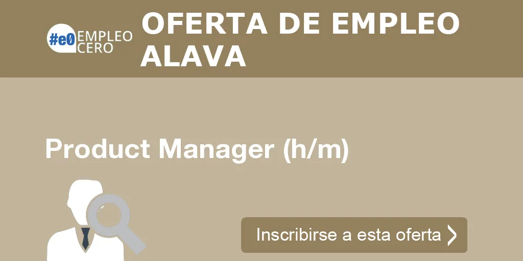 Product Manager (H/M)