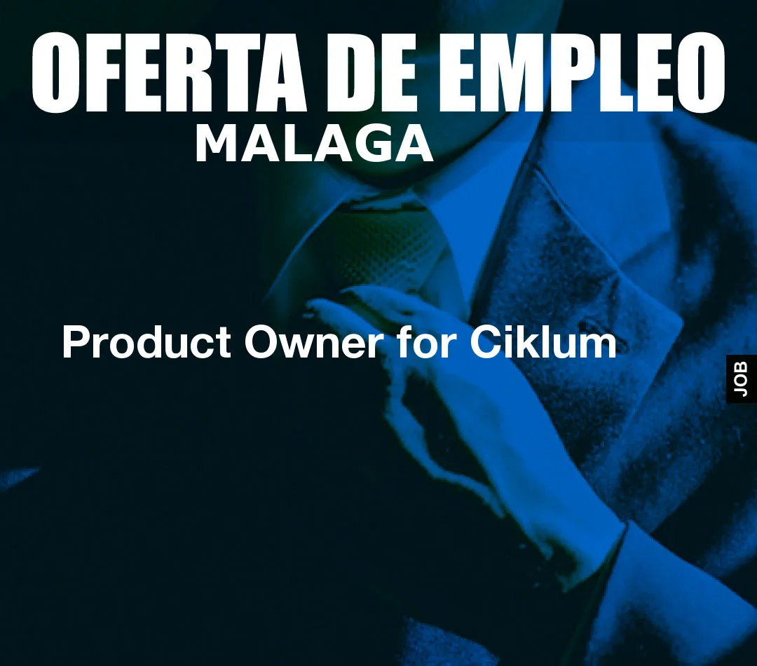 Product Owner for Ciklum