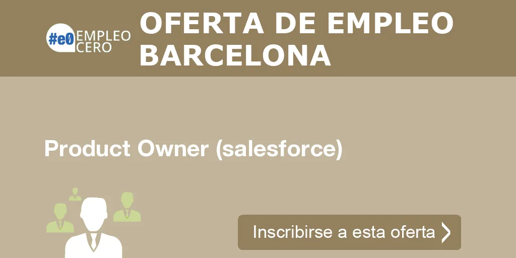 Product Owner (salesforce)