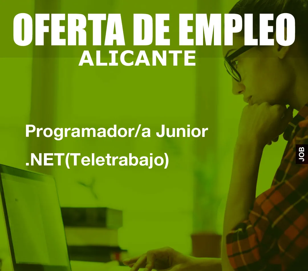 Programador/a Junior .NET(Teletrabajo)