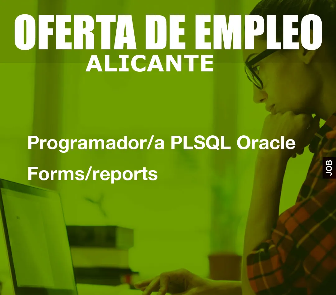 Programador/a PLSQL Oracle Forms/reports