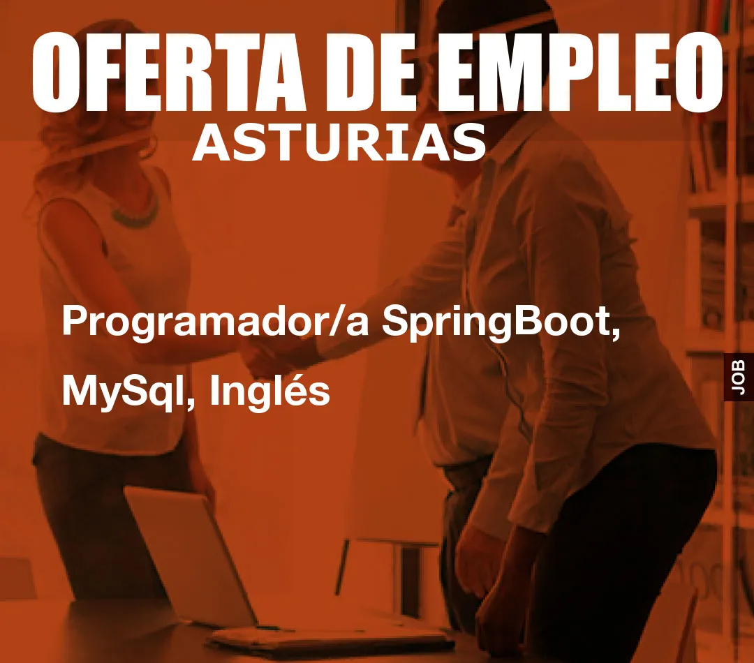 Programador/a SpringBoot, MySql, Inglés