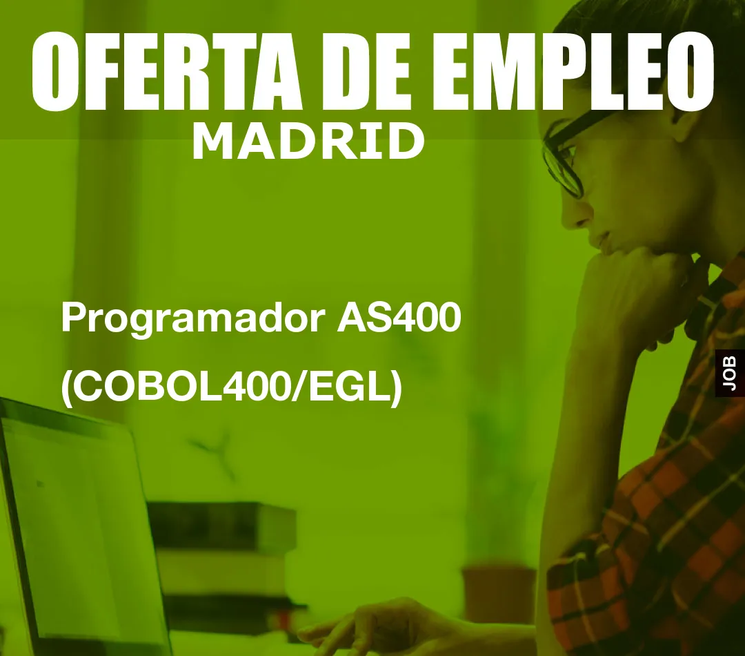 Programador AS400 (COBOL400/EGL)