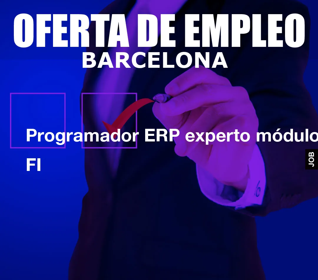 Programador ERP experto m
