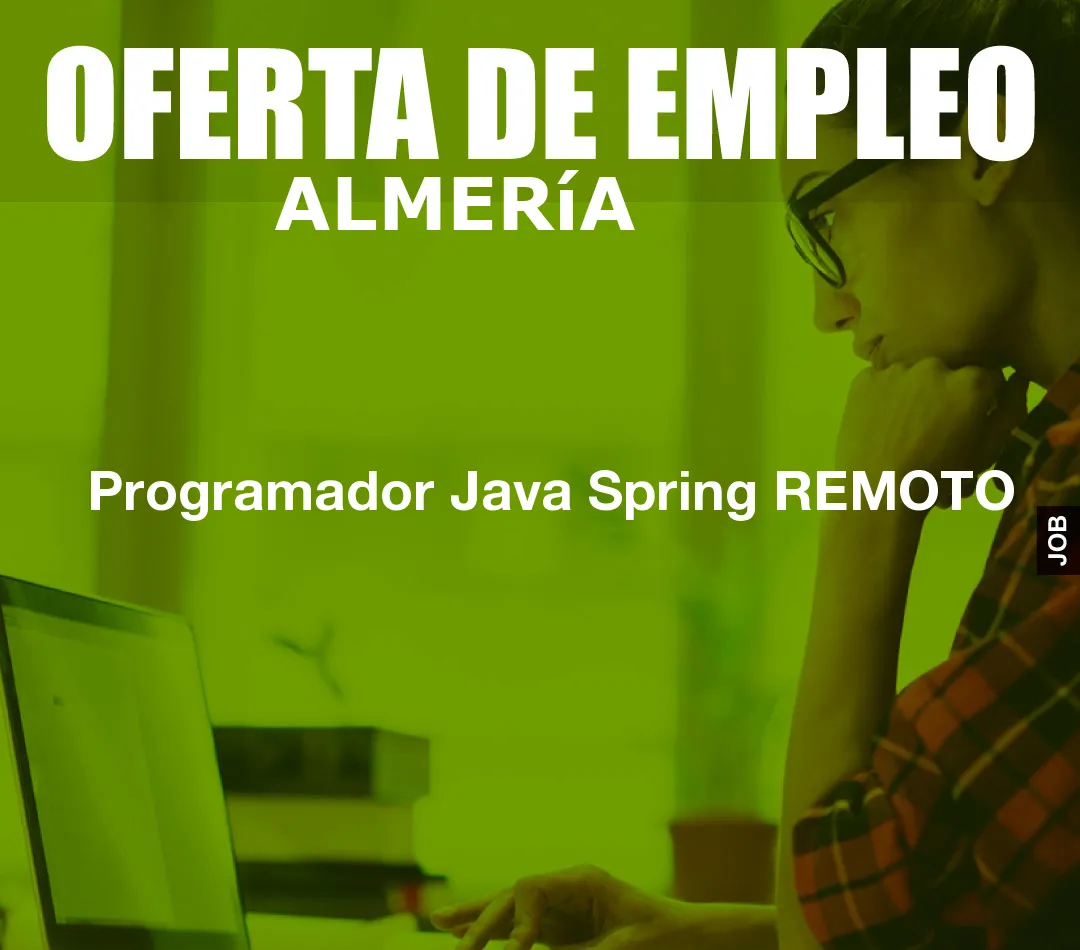 Programador Java Spring REMOTO