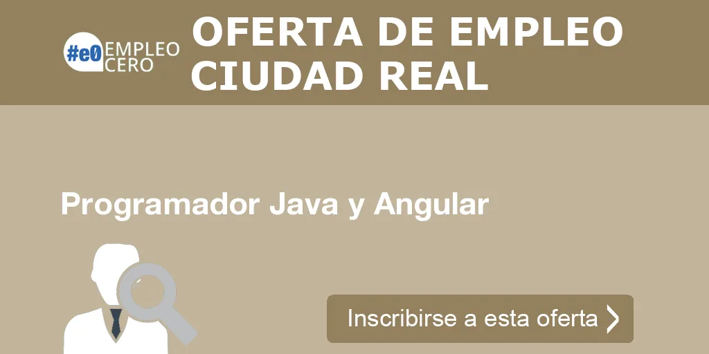 Programador Java y Angular